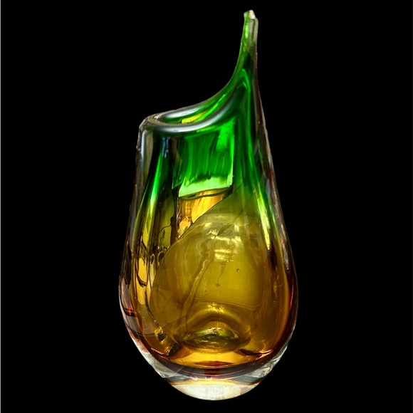 Vintage Other - VINTAGE MURANO SOMMERSO HANDBLOWN GLASS VASE